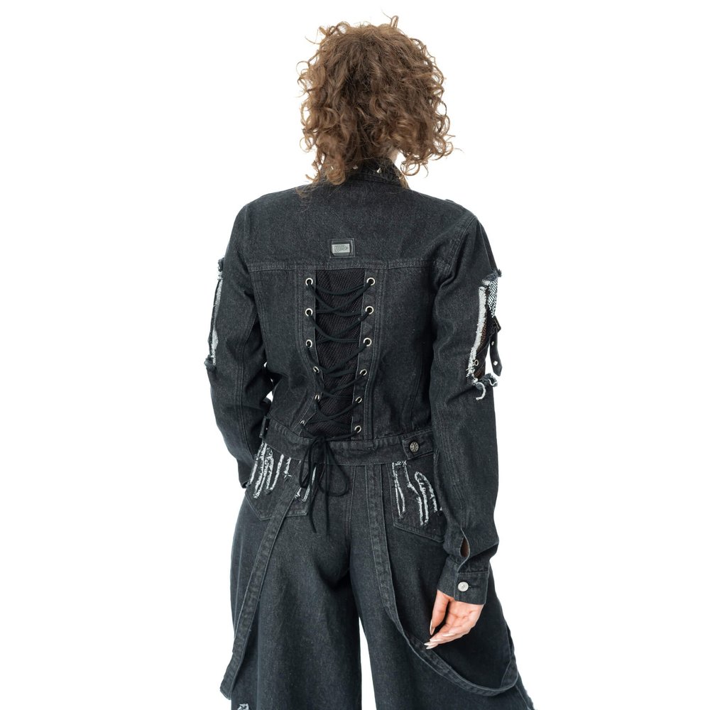 Vixxsin - Tatiana Stonewash Jacket - Black